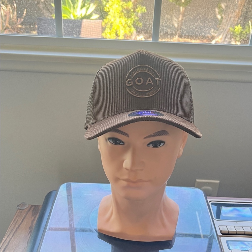 Men's Brown corduroy hat!
